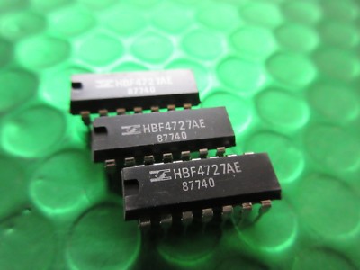 HBF4727AE SGS 7 Stufen Frequenzteiler Chip Vintage IC MUSIKORGEL, STROBE x2 Stück