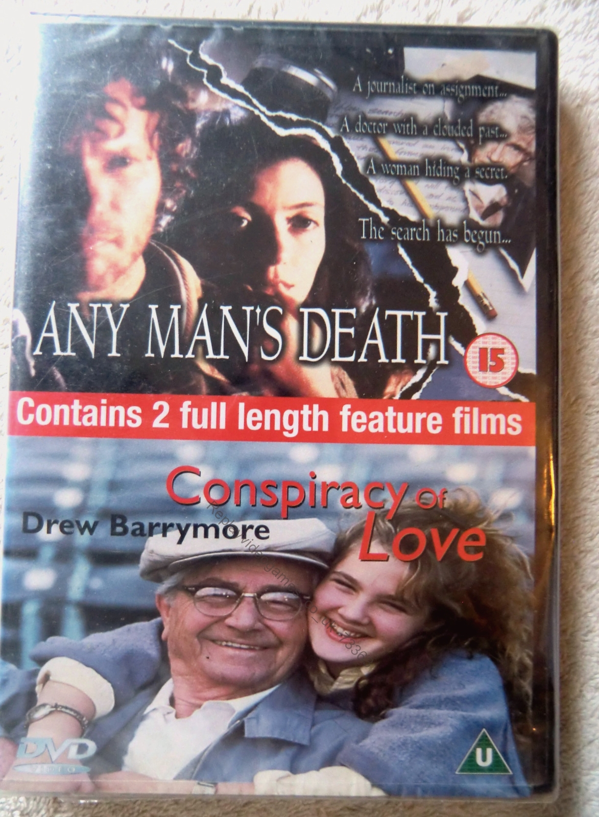 73363 DVD - Any Mans Death / Conspiracy Of Love [NEW / SEALED]  2001  DVDD20036