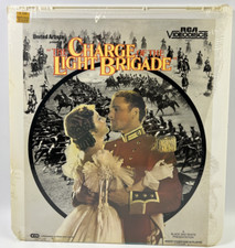 The Charge of the Light Brigade CED RCA Videodisc Selectavision Sealed