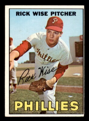 1967 Topps Baseball #37 Rick Wise VG/EX *d2 | eBay