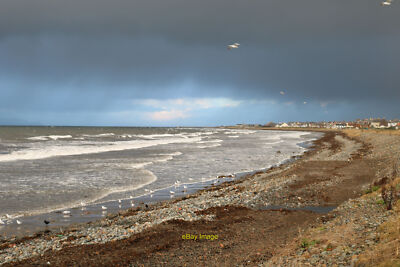 Photo 12x8 Ainslie Shore, Girvan Looking towards Girvan Harbour in the dis c2021
