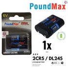 PoundMax 2CR5 / DL245 Batteries 6v Photo Lithium Battery - 1 Count