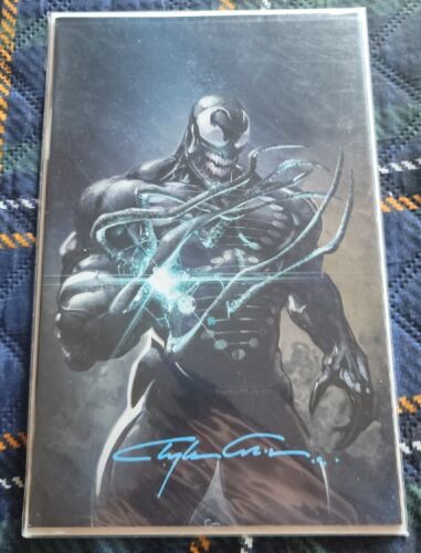 Venom The End 1 Scorpion Comics Variant Signed by Clayton Crain COA  - Picture 1 of 6