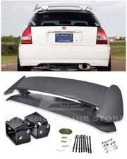 For 96-00 Civic EJ6 Type-R CTR Rear Roof Wing Spoiler W/ BLACK Alex Tilt Bracket
