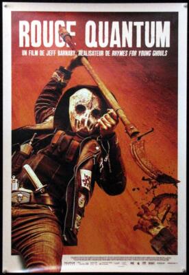 R766     BLOOD QUANTUM Canadian 1sh 2020 wild image from Native American zombie