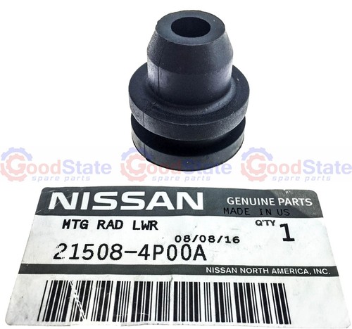 Genuine Nissan Patrol GU Y61 Navara D22 D40M Radiator Mount Rubber Bush Lower x2 - Picture 2 of 4