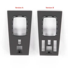 Mercedes W123 Center Console Trim Black Gear Box Two Ver A1236837736/A1236831508