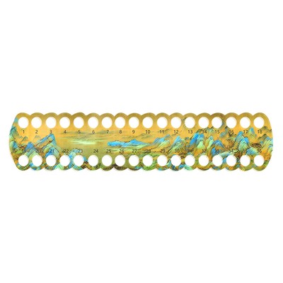 Acrylic Row Line Tool 36 Holes Yarn Organizer Craft Storage Holder Art Accessory