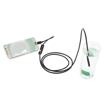 Boroscopio Rigido 2 Metri Con Fotocamera 7mm – Endoscopio IP67 Con Luci LED Per Ispezione