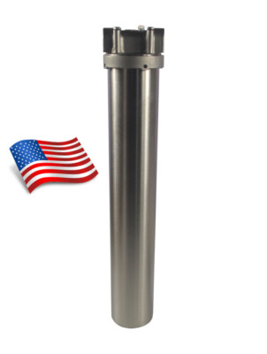 New Model 304 Stainless Steel Filter Housing for 20'' Cartridges 3/4'' NPT