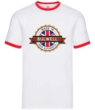 Made In BULWELL - Mens Ringer - Town City Village Born Love Live Homewtown