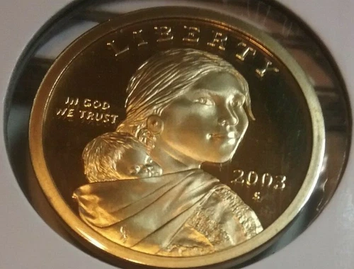 2003-P Sacagawea Dollar — photo from the most recent tracked eBay sale