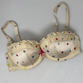 Agent Provocateur Laurie Polka Dot Bra 34D