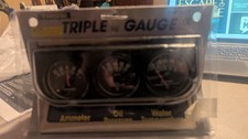 Three Gauge Console Auto Gauge New Open Box