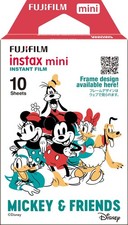 Fujifilm Instax Mini Mickey Friends Instant Film 10 Sheets Japan Disney
