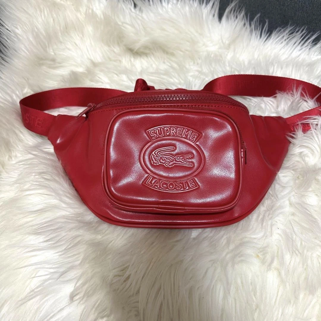 Sac bandoulière Supreme Vhtf Lacoste Collaboration corps édition limitée homme rare Mo