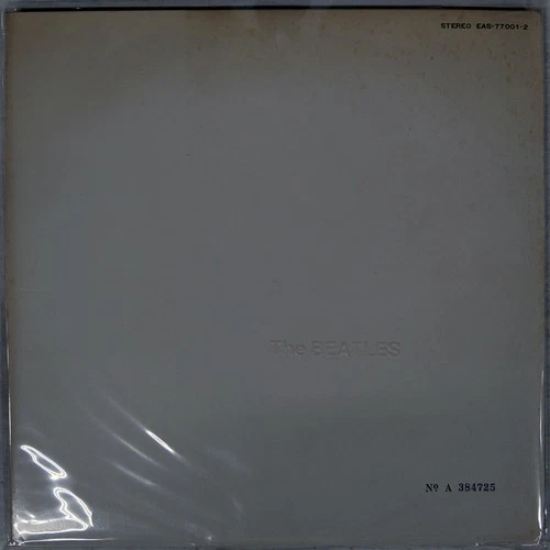 BEATLES WHITE ALBUM APPLE EAS77001 Japan VINYL 2LP