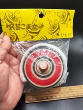 Japanese Wooden Spinning Top KOMA Traditional TOY GOOD LUCK Wish