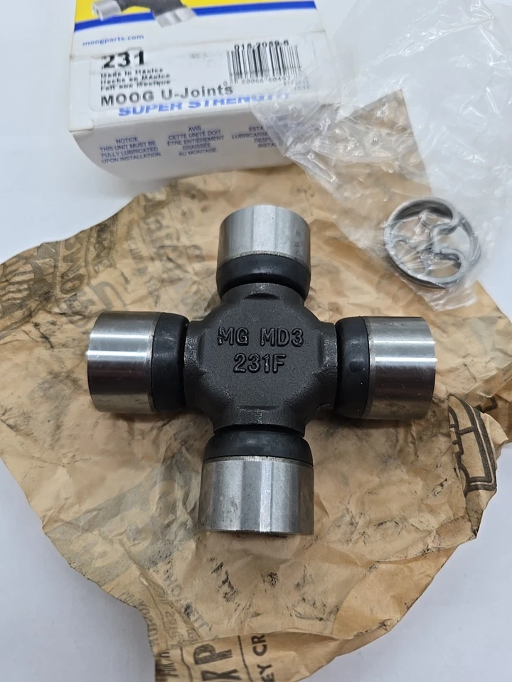 Junta universal Moog 231 junta en U 015-2059-6 Foto 3 de 4