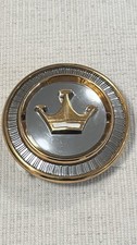 1955 Chrysler Imperial C Pillar Emblem 24-karat Gold Plated
