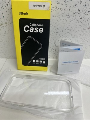 JETech iPhone 11 Hülle Clear Schutzhülle Stoßfest Case Brandneu Geöffnet Unbenutzt.