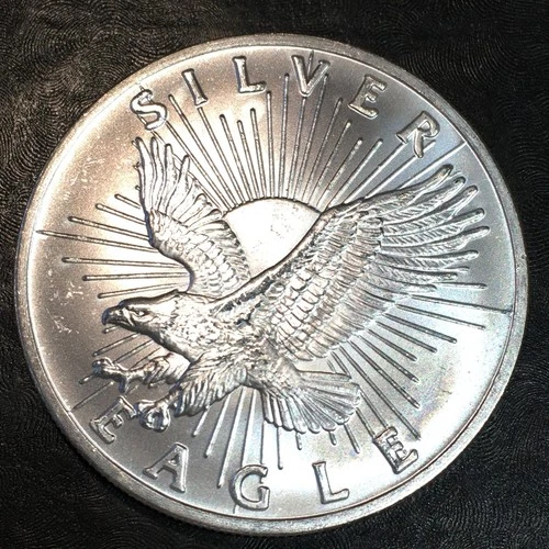 1oz Silver Bullion Classic Sunshine Minting Silver Eagle WE COMBINE SHIP #R815