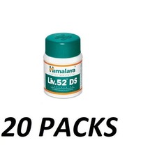 Pack of 20 Bottles of Liv 52 DS Exp 2028 Pure...