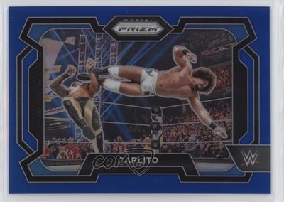 2024 Panini Prizm WWE Blue Prizm 129/199 Carlito #86 0c6