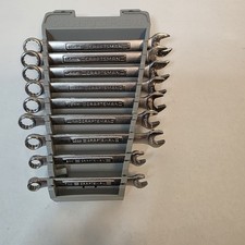 Craftsman Usa Va Series 9 Pc Metric 12 Point Combination Wrench Set Storage Rack