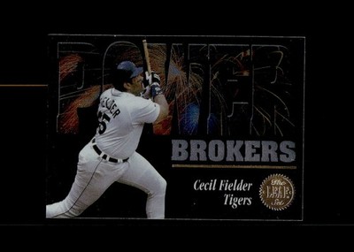 1994 Leaf Power Brokers #7 Cecil Fielder Detroit Tigers