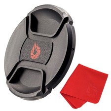 49mm Snap-On Center-Pinch Lens Cap, Extra Strong Springs, Lens Cover, Made fr...