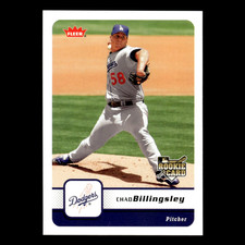 Chad Billingsley Rookie #416 2006 Fleer Los Angeles Dodgers Baseball Card MLB NM. rookie card picture