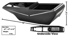 1968-72 Chevelle El Camino 71-72 Gmc Sprint Console Base Wtrim Light Panel