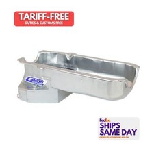 Canton 15-244 One Sbc Rr Oil Pan Zinc Steel High Performance Racing Parts