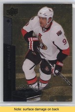2010-11 Upper Deck Black Diamond Gold 8/10 Milan Michalek #54 READ 2a8