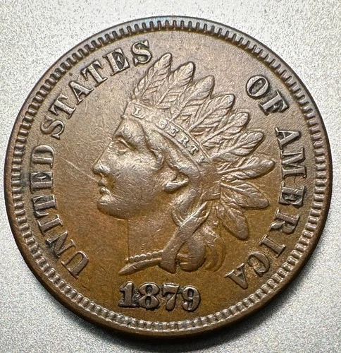 1879  INDIAN CENT  XF  BETTER DATE  #1181