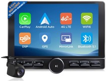 2DIN Android 13 8+128 UX6K PRO MAX CarPlay 10,1" autoradio stereo GPS navigatore satellitare 4G
