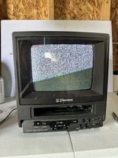 Vtg 1991 Emerson 10" Color Television VCR/VHS Player VT0950N TV works only