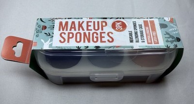 Makeup Blender Beauty Sponge Set 3 Pack - Multi-color Blending Sponges NWT