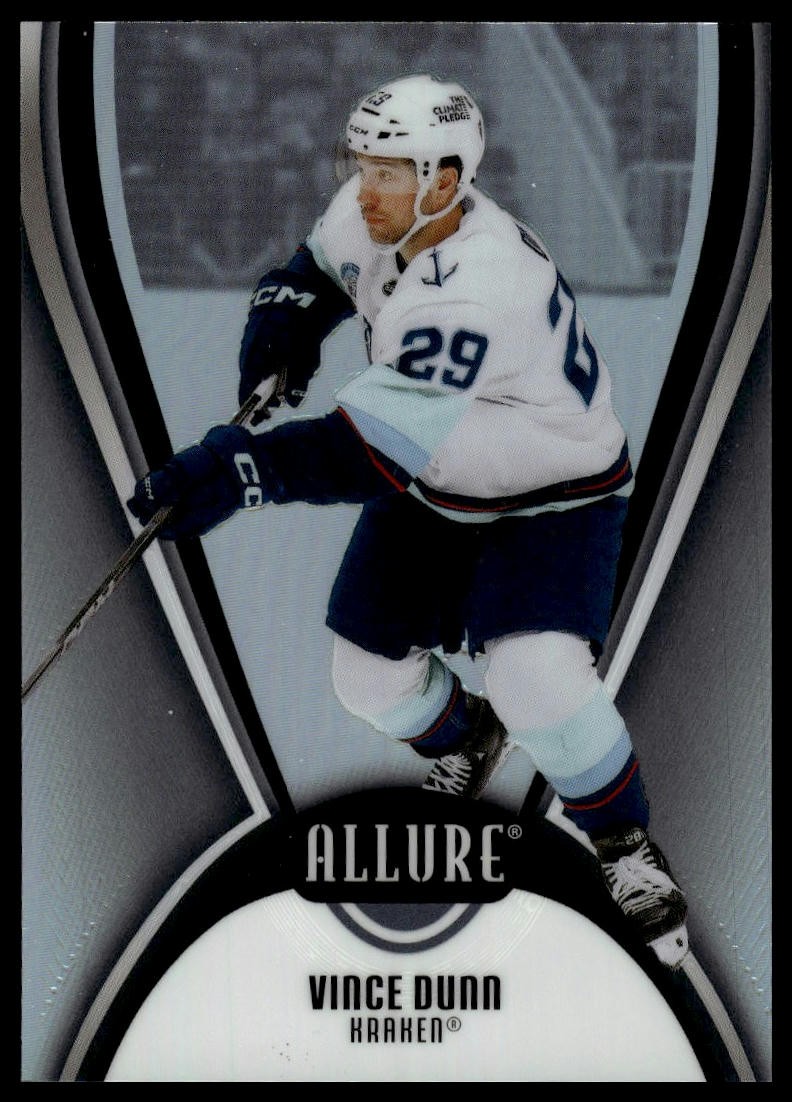 2025-26 Upper Deck Allure #92 Vince Dunn Black Rainbow