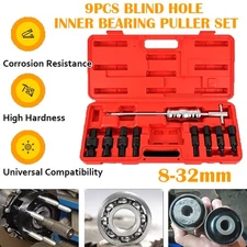 8-32mm 9pc Blind Hole Inner Bearing Puller Set Remover Slide Hammer Internal Kit