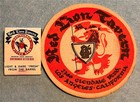 Vtg Red Lion Tavern Lot 2 Matchbook (Full) & Beer Coaster Los Angeles CA German — photo 3