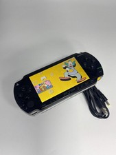 Sony PSP-1000 Piano Black Console 427 w/ 1800mAh Battery Charger