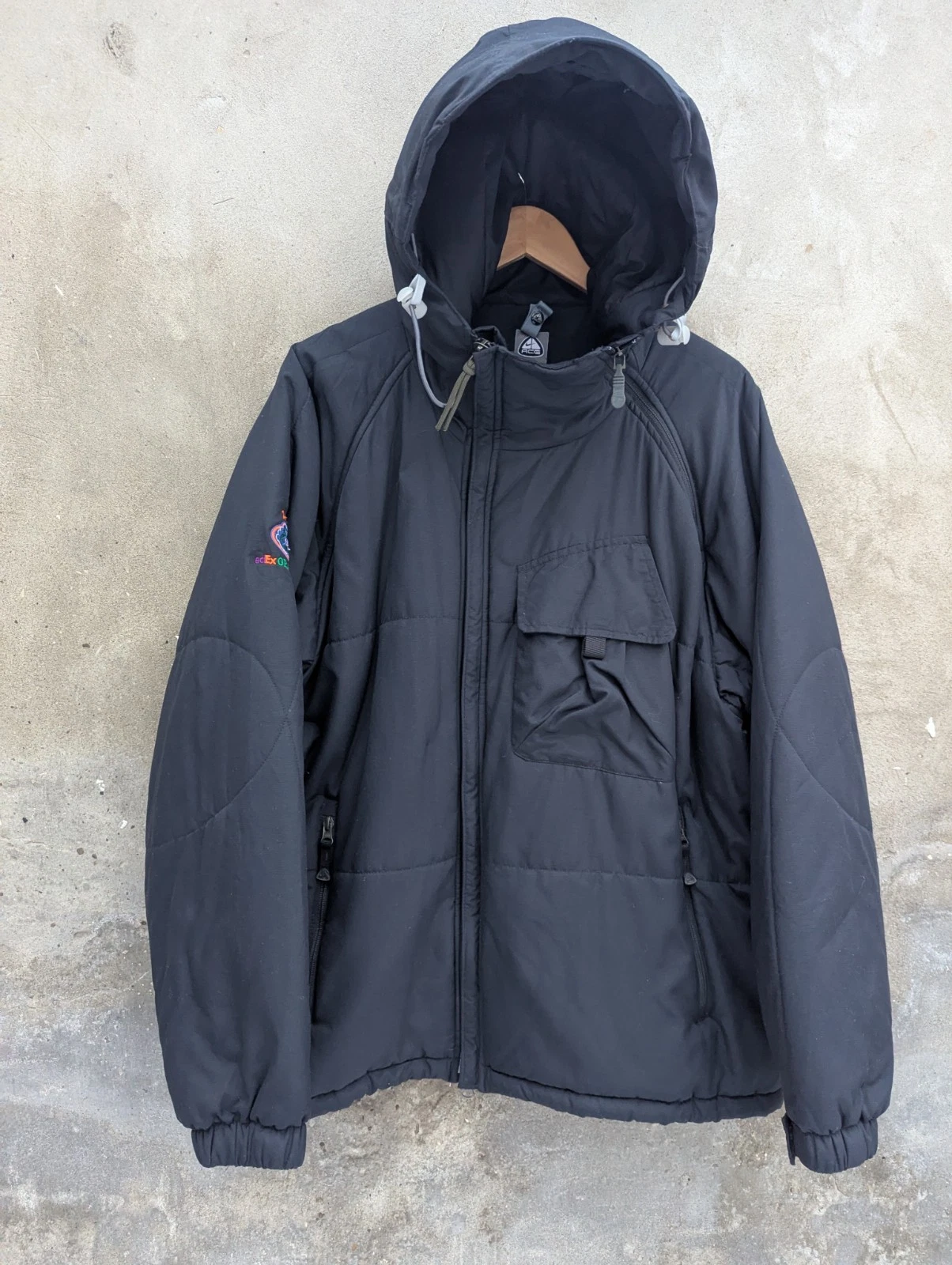 VTG Nike ACG 3 Storm Clad Outer Layer Insulated Puffer Winter Coat Jacket Medium