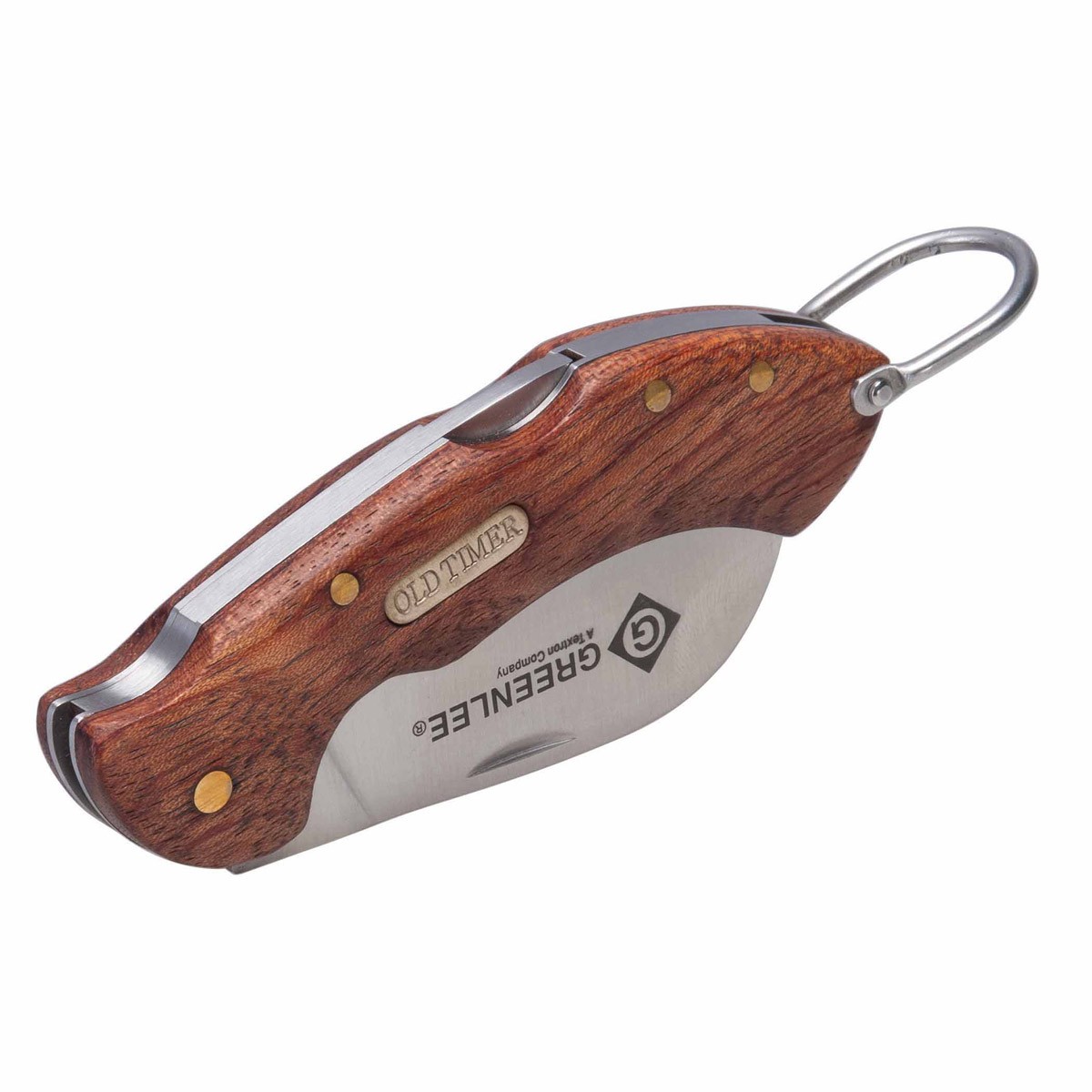 Greenlee 0652-28 Wood Handle Hawkbill Pocket Knife 4 for sale
