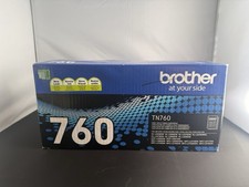 Brother TN-760 Genuine High Yield Black Toner Cartridge