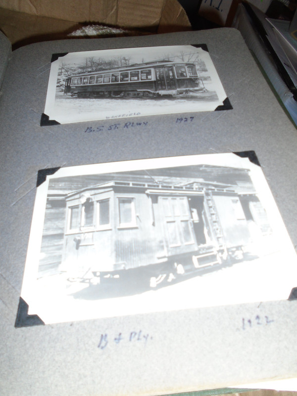 PICTURE BROCKTON TROLLY 1922 & WAKEFIELD 1927 TROLLY