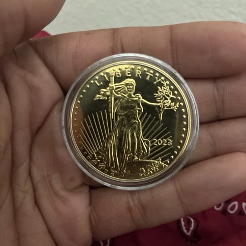 United States Mint American Eagle 2023 $50 1 oz 1.0 Fine Gold Coin Uncertified