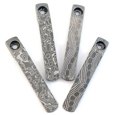 Damascus Steel CNC Pocket Clip for Spyderco Para 3 Lightweight Manix 2 C223