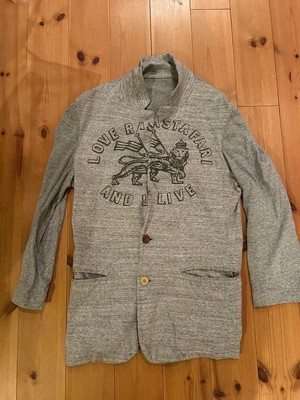Undercover I4103-3 Slab Jersey Jacket Size 2 Used